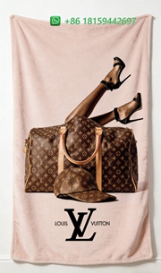 Louis Vuitton Throw Blankets